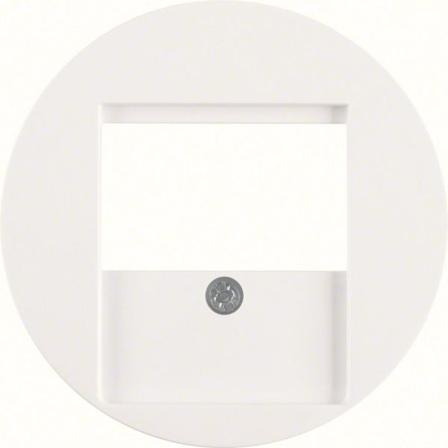 Hager 6810332089 Centrumbricka för USB-uttag, Installationsmaterial