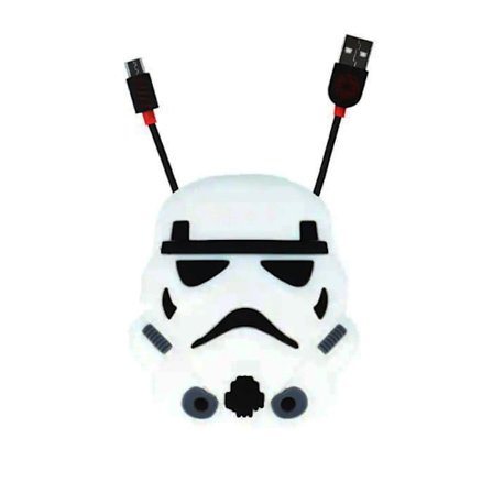 Star Wars Stormtrooper Micro USB kabel til Android mobiltelefon
