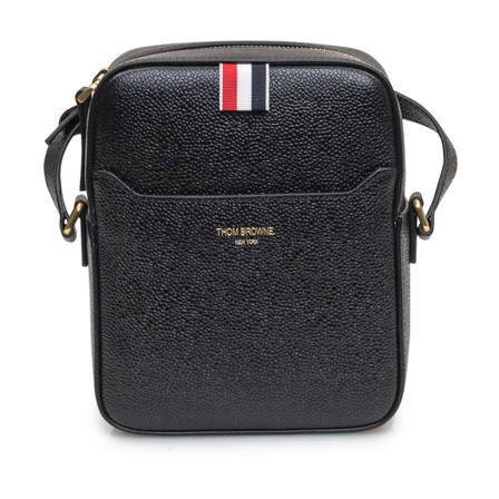 Thom Browne Shoulder Väska svart, Herr Axelväskor, Herr, Storlek: ONE SIZE