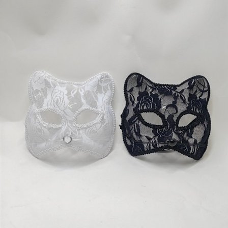 Olo Kvinder Sexet Blonde Ræv Kat Ansigt Øjenmaske Jul Halloween Fest Natklub Brusebad Dans Rollespil Prop Sexet Cosplay 2021