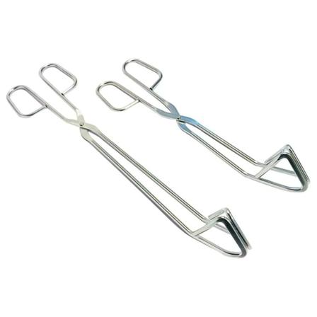 2 stycken värmebeständiga köks-tänger, ihåliga grilltänger, mat-tänger, BBQ-tillbehör, rostfritt stål hårdvara för kök BBQ