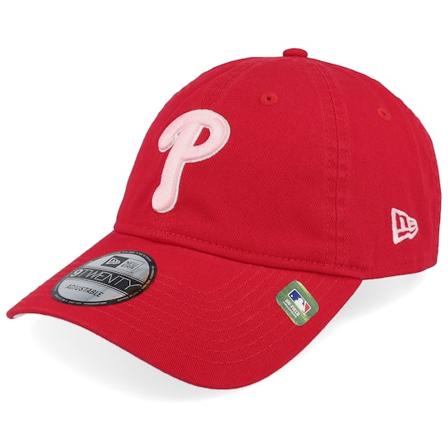 New Era - Philadelphia Phillies MLB24 Mothers Day 9TWENTY Red Dad Cap Unconstructed Red Cap - MLB @ Hatstore