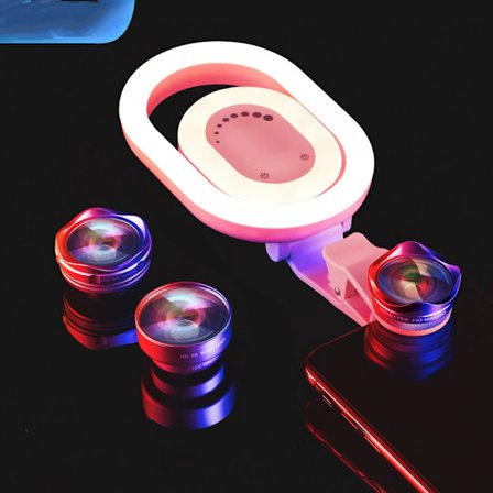 Plast & Metall Fyllningsljus för Telefon