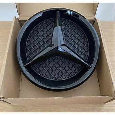 Grill Neue Stern Emblem svart Logo 2012-2018 W205 W212 W176 W218