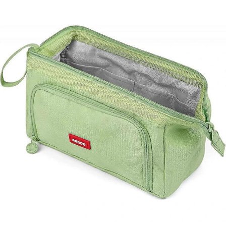 Stort Penalhus, Superstort Penalhus, Opbevaringstaske til Skriveartikler til Teenagepiger og Drenge, grøn_tfrf