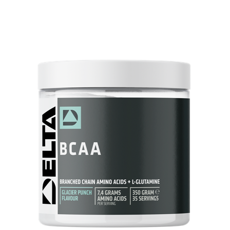 Delta Nutrition BCAA 350g, Glacier punch - Bodyman.dk
