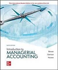 Introduction to Managerial Accounting, ISBN: 9781265672003