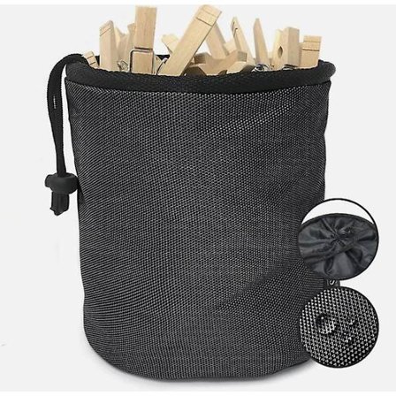 Klädnypor Väskor Kläder Tvätt Nypor Förvaring med Krok Hemförvaringspaket [BR]_burk