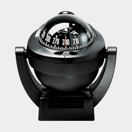Båtkompass Plastimo Offshore 75, Ø70 mm, bygelmonterad, svart