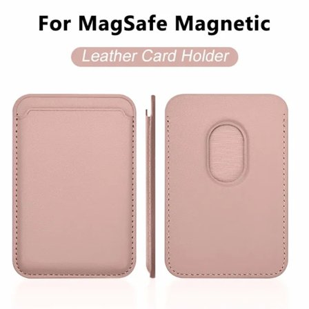 Luksus for Magsafe magnetisk skinn lommebok etui for iPhone 11 12 13 14 15 Pro Max S23 kortholder telefonveske deksel tilbehør