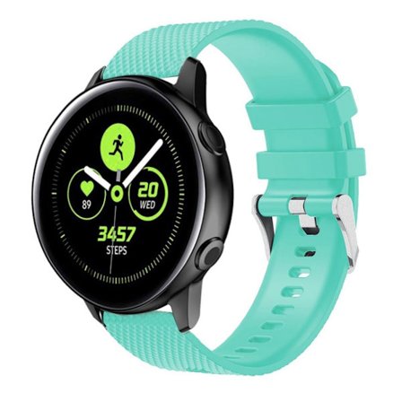 Samsung Galaxy Watch Active klockband av silikon - Babyblå