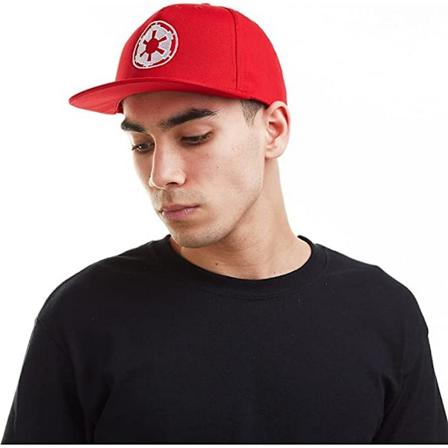Star Wars Herr Imperial Empire Logotyp Baseballkeps One Size Röd Red One Size