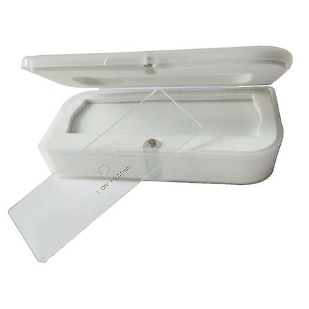 25x75mm 0,01mm Mikroskop Stage Mikrometer Kalibrering