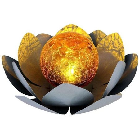 Buddha have lotus blomst dekoration sol lotus blomst til udendørs have dekoration KLB