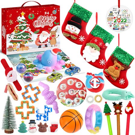 Julkalender med Blind Box - 24 dagar fyllda med julklappar