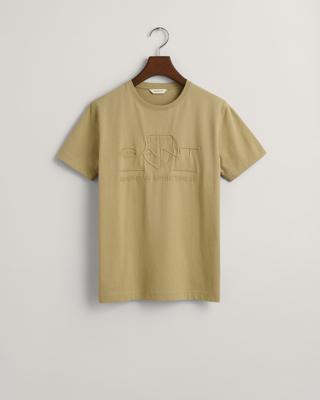 GANT - Teens Tonal Shield T-Skjorte - Unisex - 176