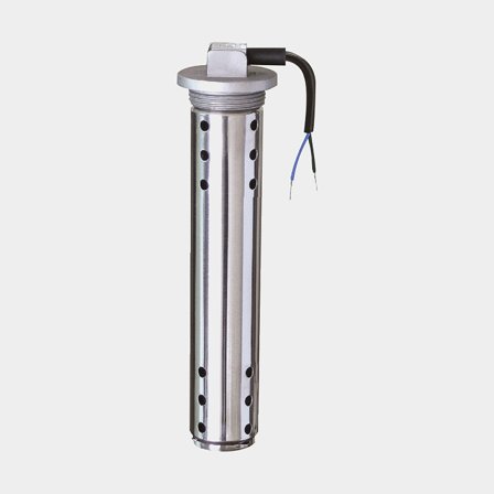 Fäkalientankgeber KUS, 0 - 190 Ω, Edelstahl, 1 1/4" Gewinde, 450 mm - Boot