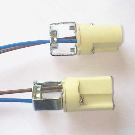 #G9 Lamphållare 0,75 mm² Silikontrådar/LED/CFL/Keramiska Halogenlampor Sockelkontakt Keramik 10-pack G9 250 Volt#