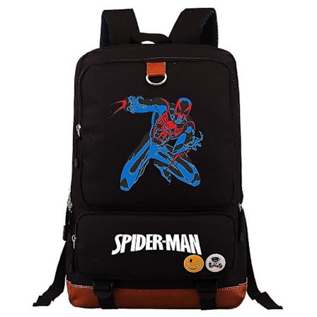 Spider-Man Trykket Skolesekk for Tenåringer: Reisesekk med Stor Kapasitet for Menn og Kvinner