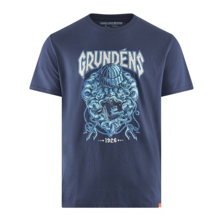 Grundéns Njord SS T-Shirt Dark Navy - XXXL