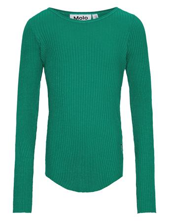 Rochelle Tops T-shirts Long-sleeved T-shirts Green Molo