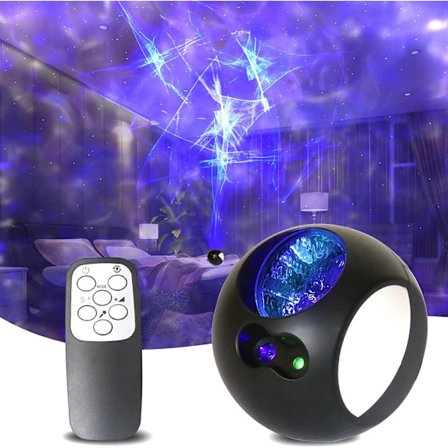 3D Aurora Star Projector, Galaxy Projector för sovrum, 3 i