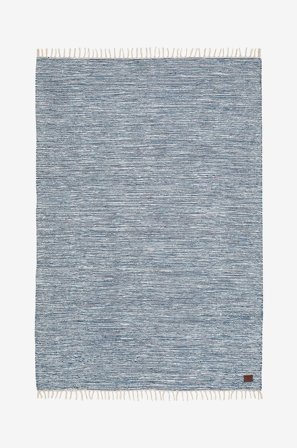 KM Home - Trasmatta Slite - Blå - Bomulls- & trasmattor - 135X195 - Från Homeroom