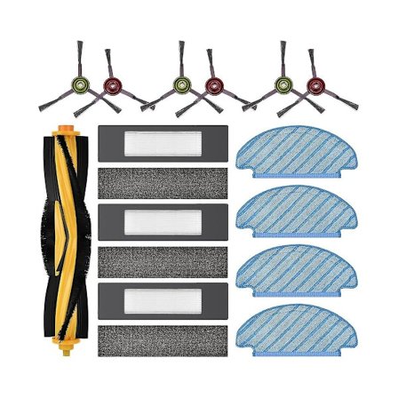 Tilbehør til Deebot N8/+/pro/pro+ Ozmo T8/t8+/+/t9/t9+ støvsugere, reservedele til Deebot N8