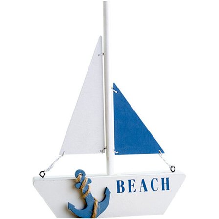 1 kappale purjevenemallin koriste, puinen purjevenekoriste, toimistoon, makuuhuoneen työpöydän koristeeksi, meriaiheinen kodin sisustus, 16,8X3X24cm