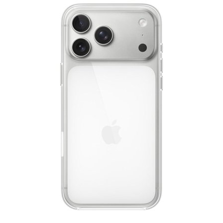 Apple Back cover for mobile phone - MagSafe compatibility - polycarbonate - clear - for iPhone 17 Pro Max