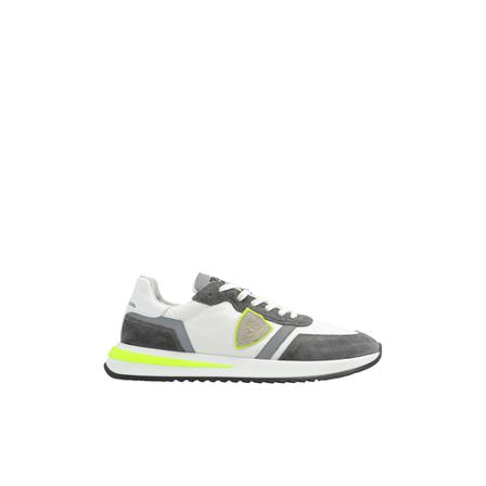 Philippe Model, ‘Tropes 2,1’ sneakers Wit, Heren, Maat:45 EU,suede,Patches
