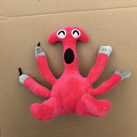 Garten Of Banban Plyschleksak | Söt Garden of Banban Spelfigur Gosedjur | Samlarobjekt Mjuk Docka för Barn och Fans *Röd Kirurg*