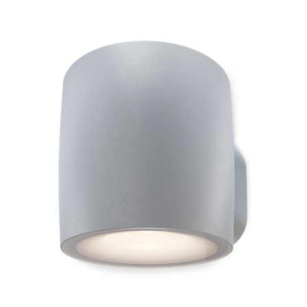 Plejd OUT-01-G Väggarmatur upp/ner Grå, Belysning