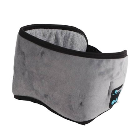 Smart Ögonmask Bluetooth 5.0 Musik Sömnskärm Grå