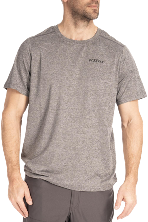 Klim Static Peak Shirt Heather Grey M