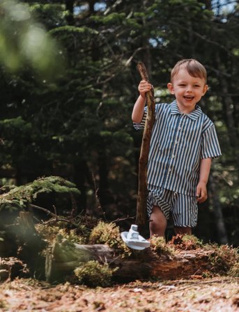 Dantoy Thorbjorn Boat Set - Multi/patterned - ONE SIZE