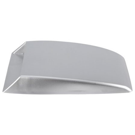 Universal Bil Luftintag Scoop Vent Cover Silver