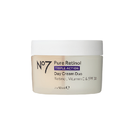 No7 Pure Retinol Vitamin C Day Cream Duo spf30 Dagcreme Dam 100 ML