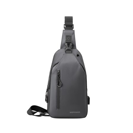 Cross Body Bag Herr Bröstväska Casual Stor Kapacitet En Axel Crossbody Bag Vattentät Trendig Ryggsäck