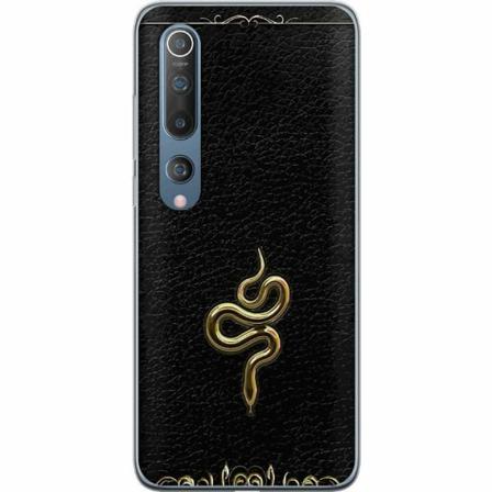 Xiaomi Mi 10 5g Genomskinligt Skal Guld Orm