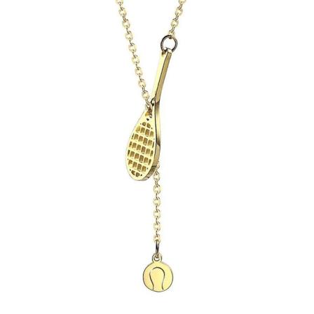 Pxcl Tennisracket Hänge Halsband Sterling Silver Smycken Gåvor För Kvinnor Flickor Tennisälskare silver
