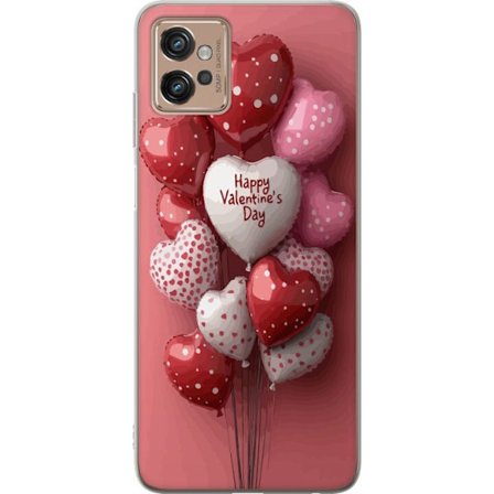 Yhteensopiva Puhelinkuori Motorola Motorola Moto G32 Ystävänpäivän ilmapallot