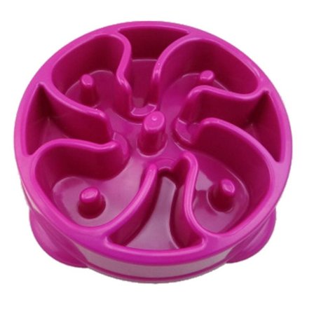 Slow Feeder Hundskålar Slow Down Eating Feeder ROSE - spot sales