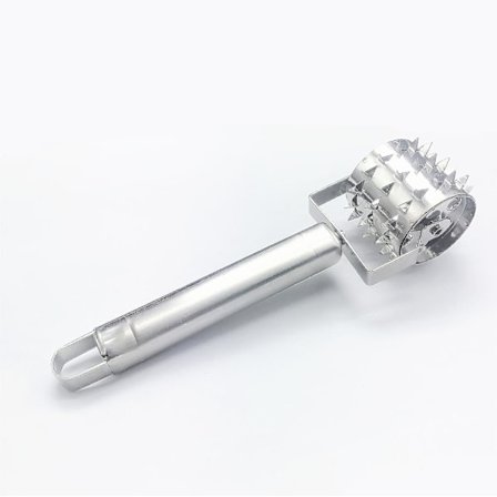 Håndholdt Kjøttmølle i Rustfritt Stål - Kjøttmører, Rulle, Kjøttbanker, Kjøkkenverktøy (1 stk)