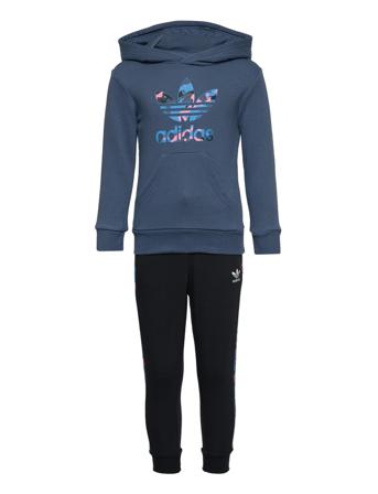 Camo Hoodie Set Sets Tracksuits Sininen Adidas Originals