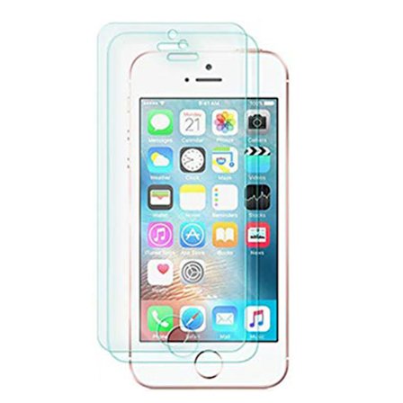 iPhone 5/5C/5S/5SE Skärmskydd 2-PACK Standard 9H HD-Clear