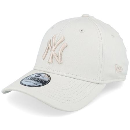New Era - MLB Beige flexfit Cap - New York Yankees League Essential 39THIRTY Stone/Stone Flexfit @ Hatstore
