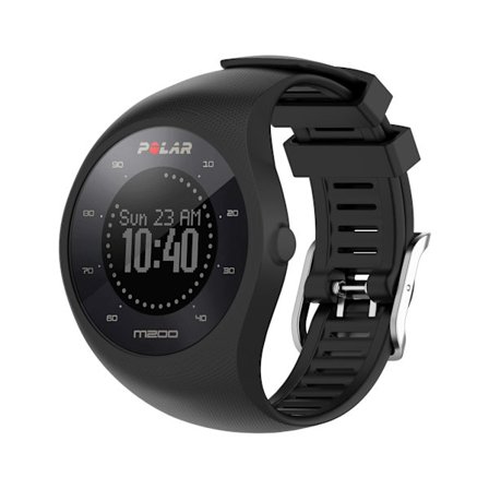 INF Polar M200 armbånd silikone Sort