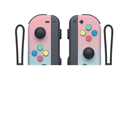 Nintendo Switch-kontroller Joycon trådløs Bluetooth-spillkontroller fjernvekkelse med tau, støtter treningsring