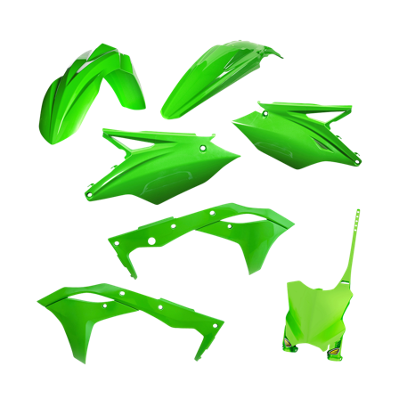 Kit Plastiche Cycra Replica Verde 5 parti - Kawasaki KX 250F 2018-2019